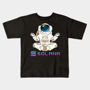 Solana crypto Coin Crypto coin Crypto coin Crytopcurrency Kids T-Shirt